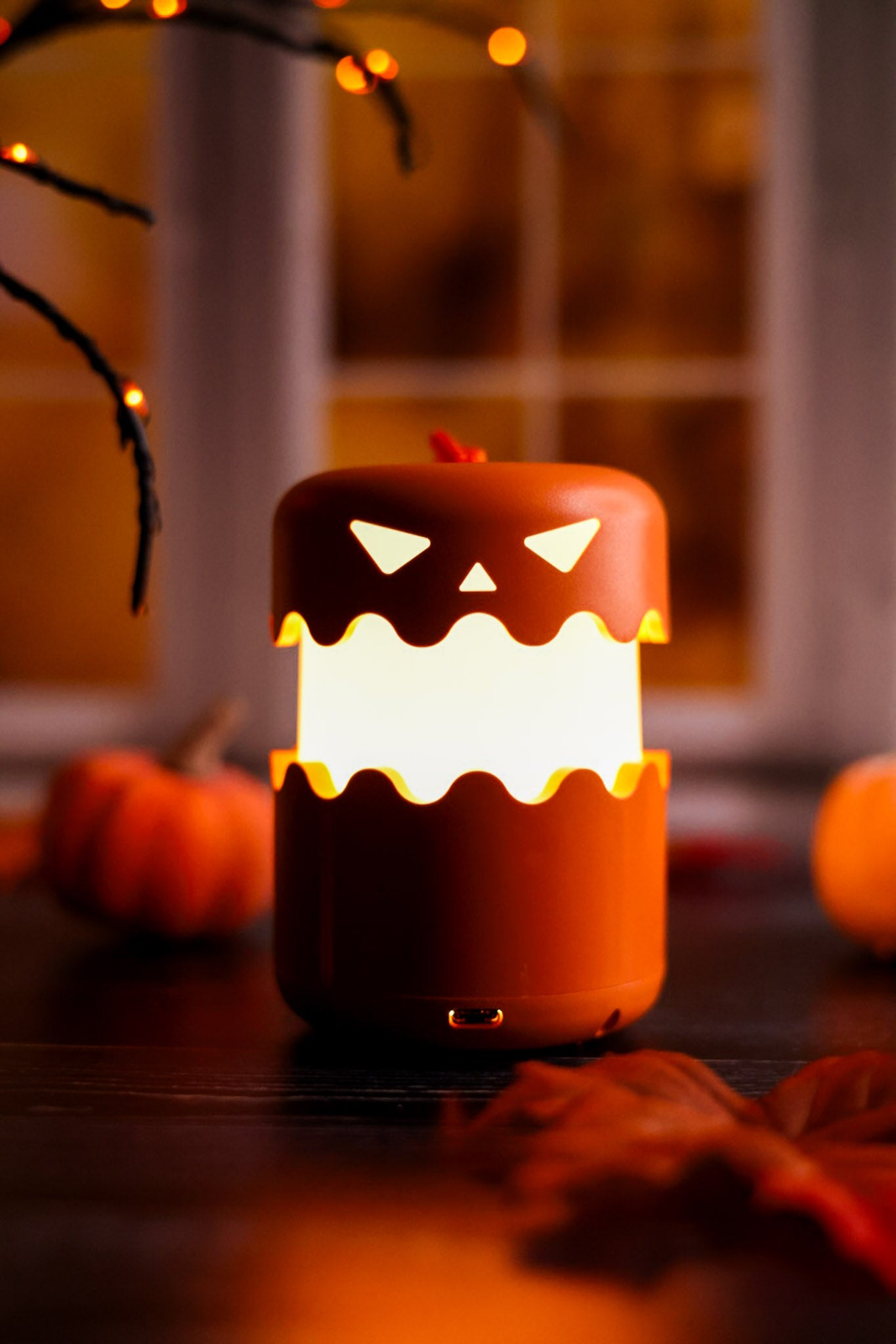Color & Mood Changing Pop Up Jack-O-Lantern