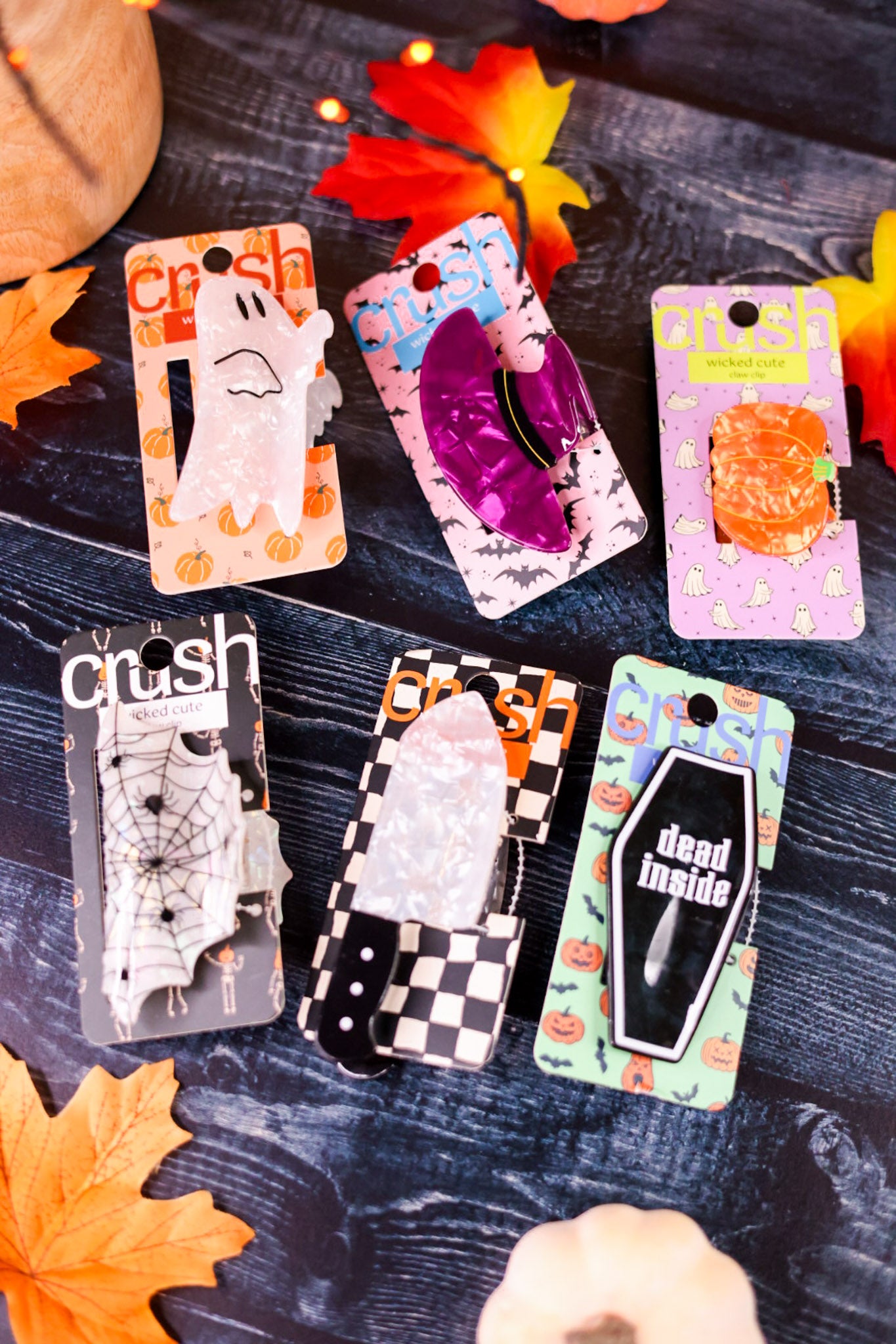 Wicked Cute Acrylic Claw Clips (6 Styles)