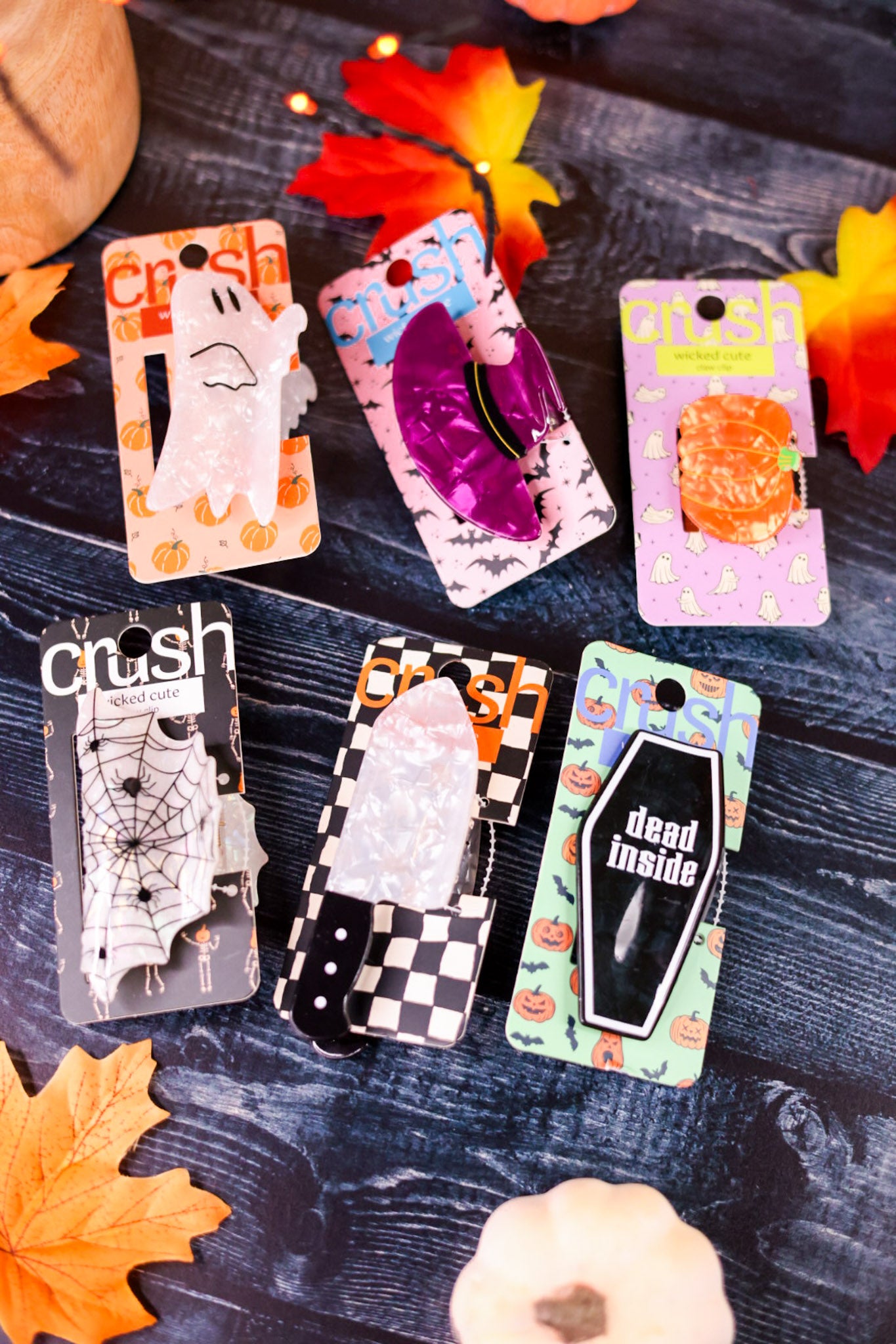 Wicked Cute Acrylic Claw Clips (6 Styles)