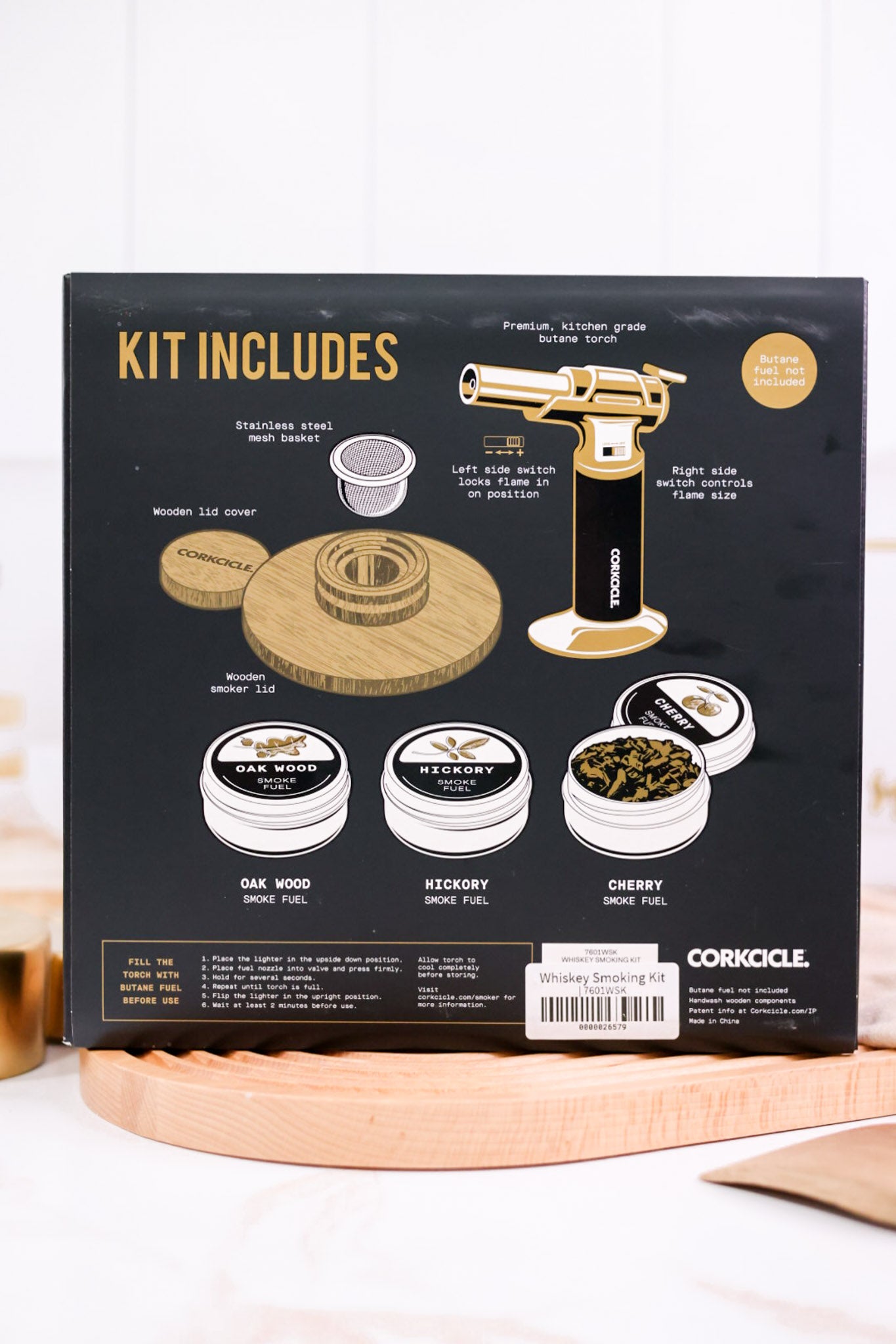 Whiskey Smoking Kit