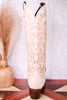 Liberty Black Allie Leather Boots in Bone