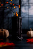 Black "Melting" LED Candle