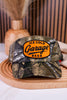 Camo Soft Crown Garage Beer Front Patch Trucker Hat