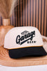Black & Cream Garage Beer Trucker Hat