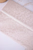 "Florence" Ivory Jacquard Fabric Makeup Bag