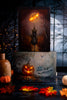 10” LED Haunting Nights Canvas Block (2 Styles)