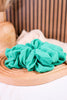 Emerald Green Jumbo Scrunchie