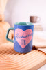 Bookworm 12oz Ceramic Mug