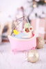 Felt Bathtub Critter Christmas Ornaments