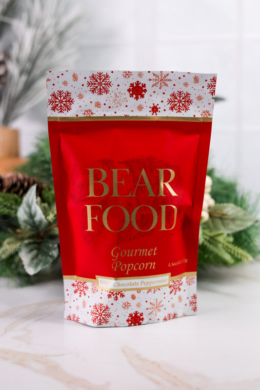 White Chocolate Peppermint Popcorn