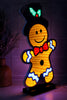 Electric Infinity Lighted Gingerbread Man W/ Top Hat