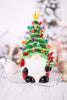 11.5" Light Up Ceramic Christmas Tree Gnome