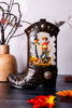 10" LED Boot Water Globe With Cowboy Skeleton