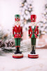 10” Classic Christmas Resin Nutcracker Candle Sticks(2 Styles)