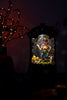10" LED Boot Water Globe With Cowboy Skeleton