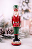 10” Classic Christmas Resin Nutcracker Candle Sticks(2 Styles)