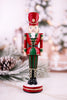 10” Classic Christmas Resin Nutcracker Candle Sticks(2 Styles)