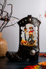 10" LED Boot Water Globe With Cowboy Skeleton