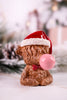 4.75” Santa Highland Cow Blowing Bubble Figurine (2 Styles)