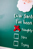 8” Metal Dear Santa Sign With Magnetic Accent