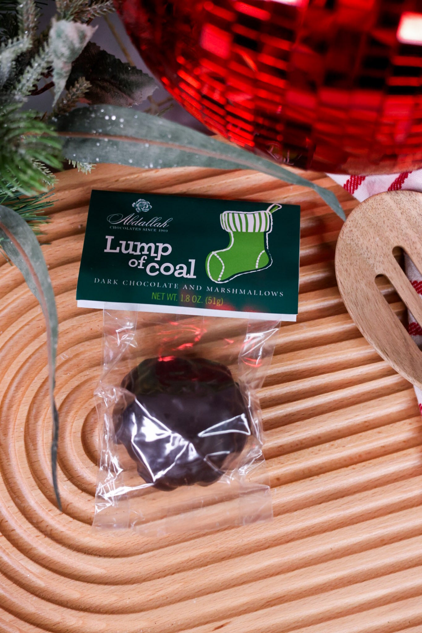 Lump Of Coal Chocolate Covered Marshmallows