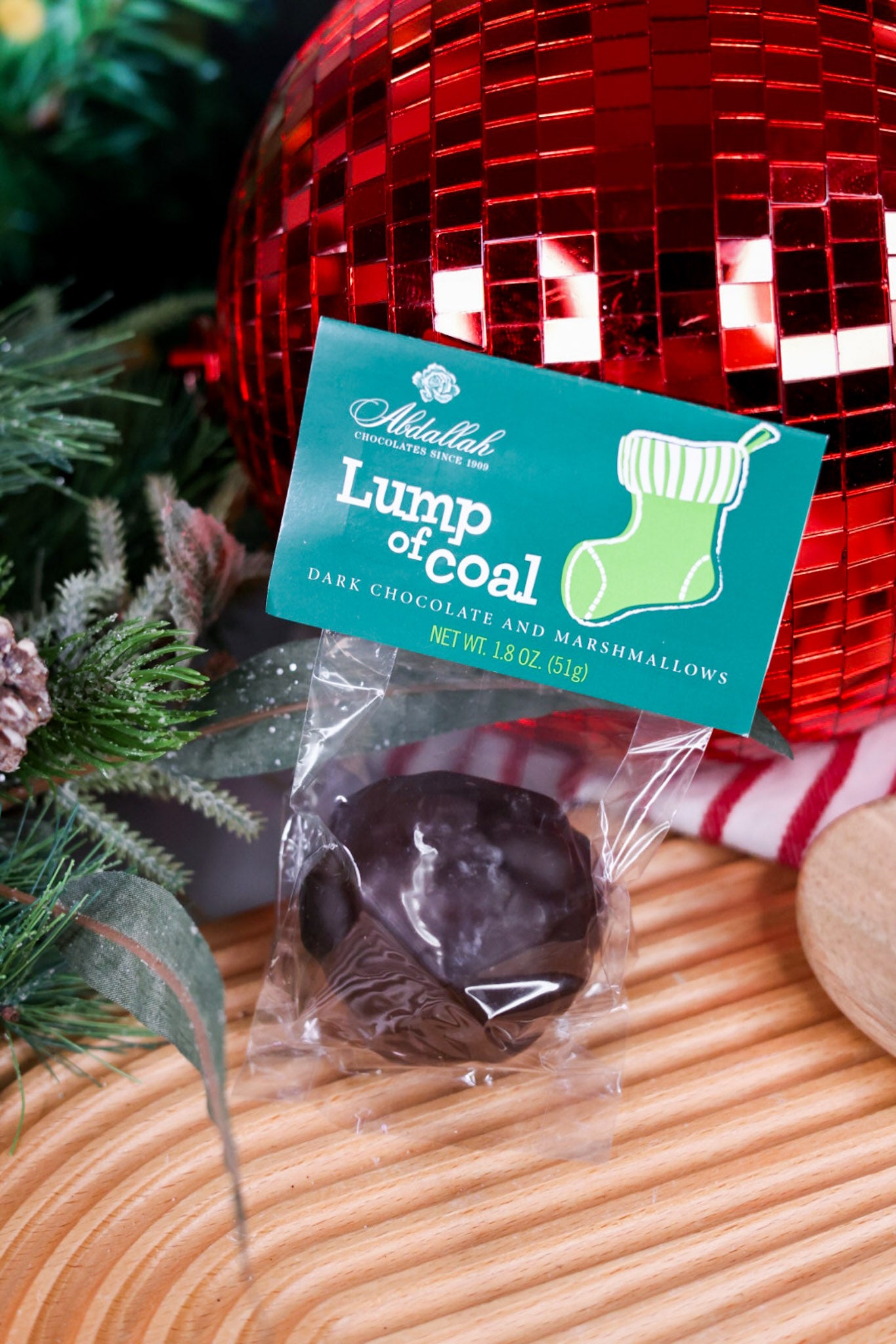 Lump Of Coal Chocolate Covered Marshmallows