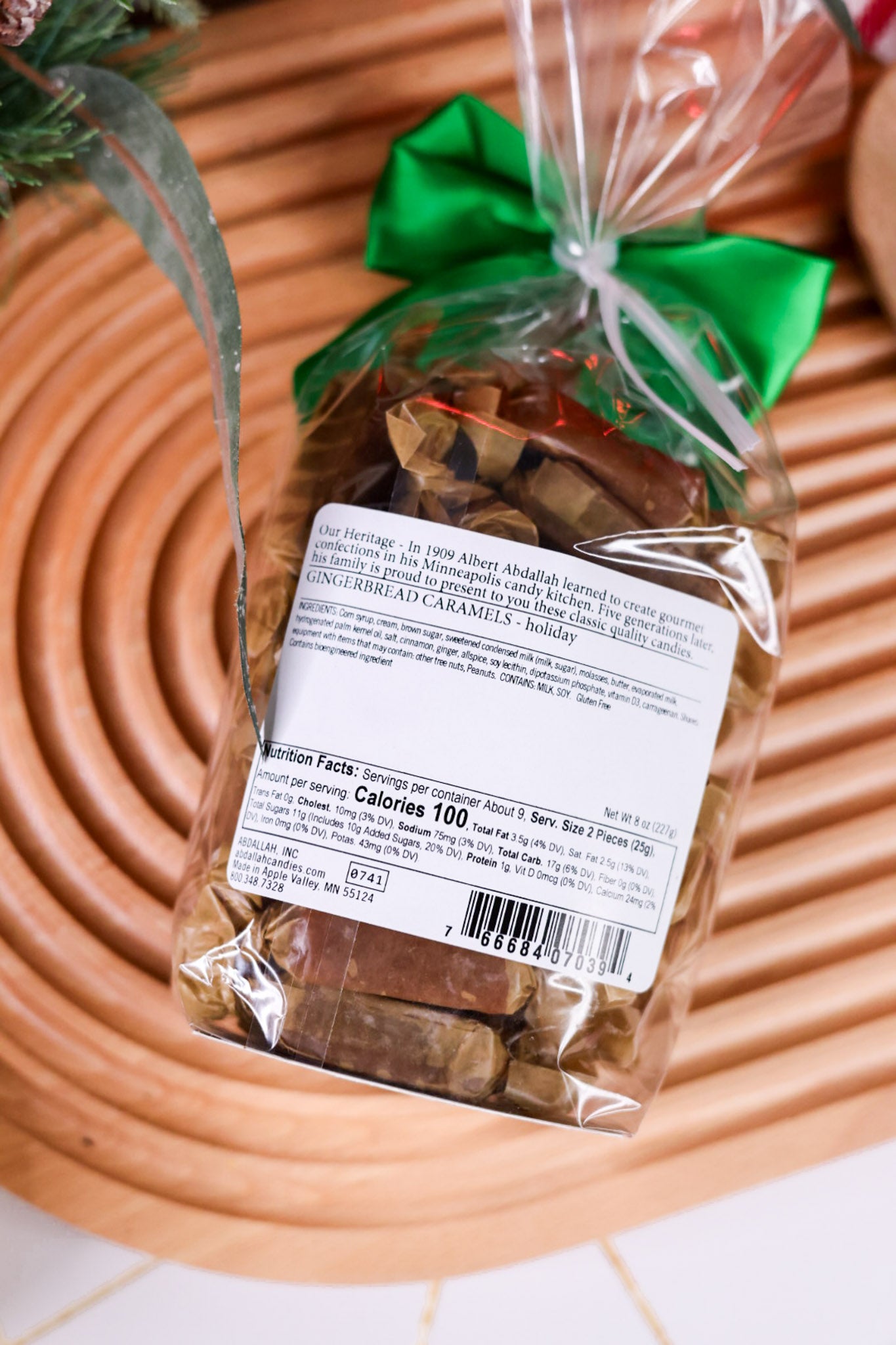 Old Fashioned Gingerbread Butter Caramels