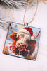 5" Metal Jingle Bull Christmas Ornament