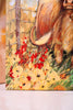 Flower Grazing Highland Cows Wall Art (3 Styles)