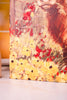 Flower Grazing Highland Cows Wall Art (3 Styles)