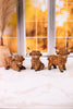 Resin Harvest Highland Cow Decorative Table Top Figures (Three Styles)