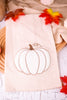 Cable Knit Pumpkin Flour Sack Towel
