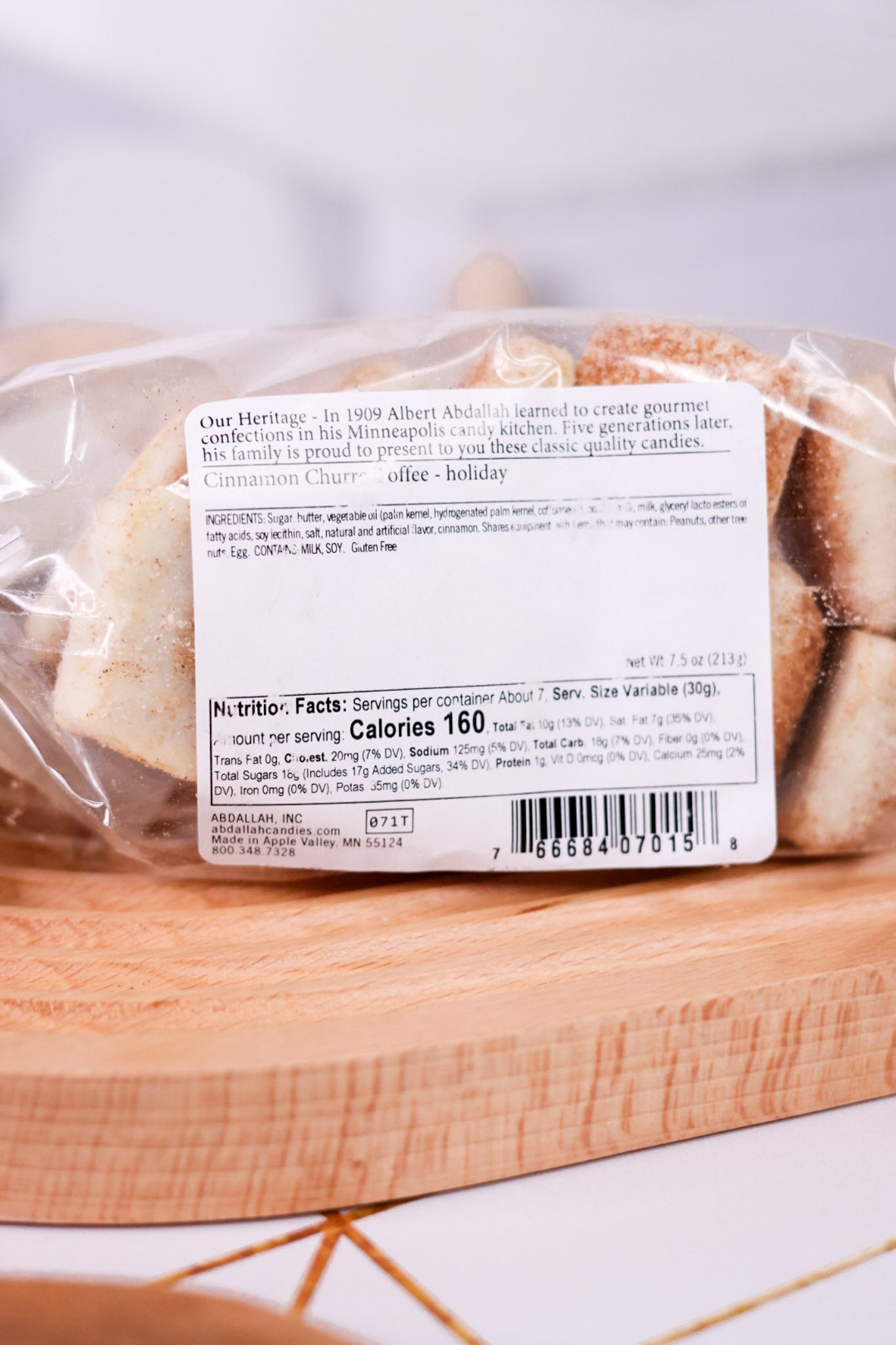 Cinnamon Churro Butter Toffee