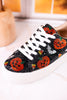 Betsey Johnson Halloween Rhinestone Platform Sneakers