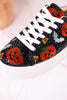 Betsey Johnson Halloween Rhinestone Platform Sneakers