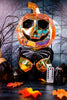 18" LED Holographic Pumpkin Kid With LCD Eyes