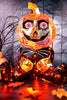 18" LED Holographic Pumpkin Kid With LCD Eyes