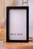 Black and White Reversible Bathroom Sign