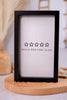 Black and White Reversible Bathroom Sign