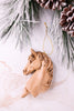 5" Resin Horse Head Ornament (4 Colors)