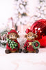 Cozy Christmas Highland Cow Resin Figurines (2 Styles)
