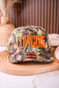 "Cowgirl" Camo Snapback Trucker Hat