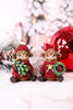 Cozy Christmas Highland Cow Resin Figurines (2 Styles)