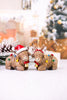 Resin Highland Cow W/ Christmas Lights Figurine (2 Styles)