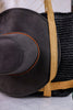 Woven Tote With Hat Holder Straps