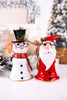Metal Christmas Character Bells (2 Styles)
