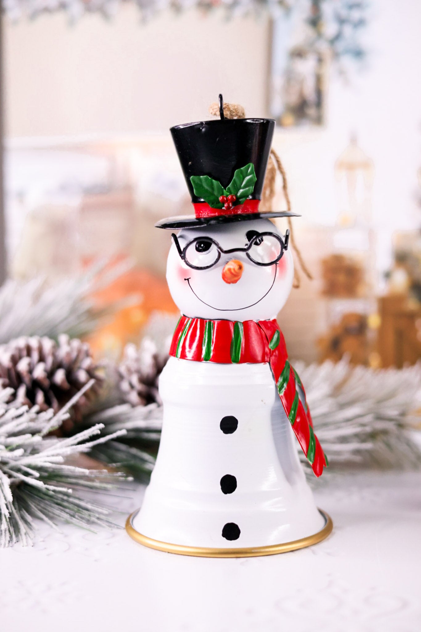 Metal Christmas Character Bells (2 Styles)