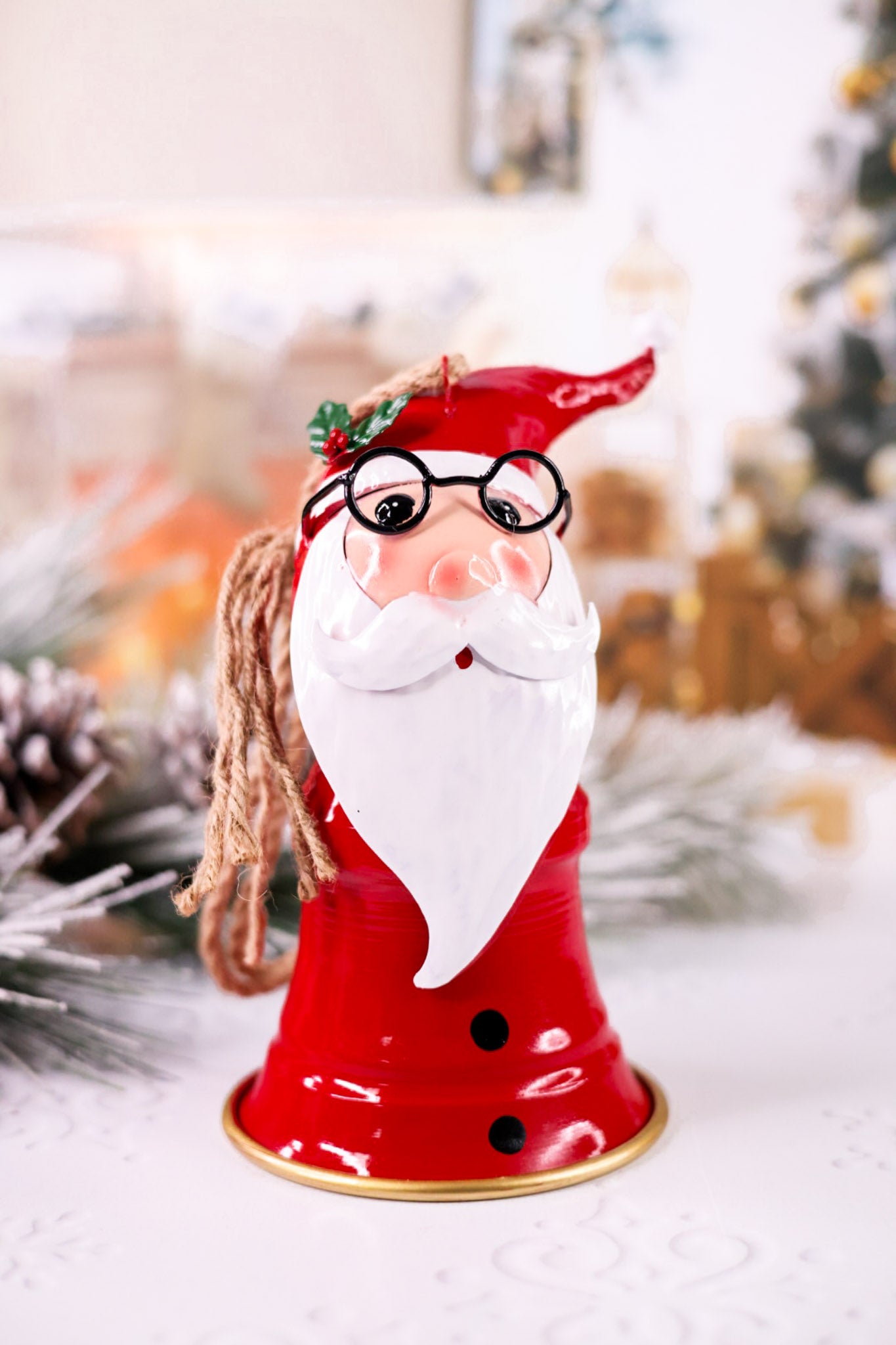 Metal Christmas Character Bells (2 Styles)