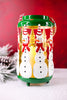 Metal Snowman Cutout LED Lantern