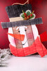 Rustic Wooden Snowman Hanger